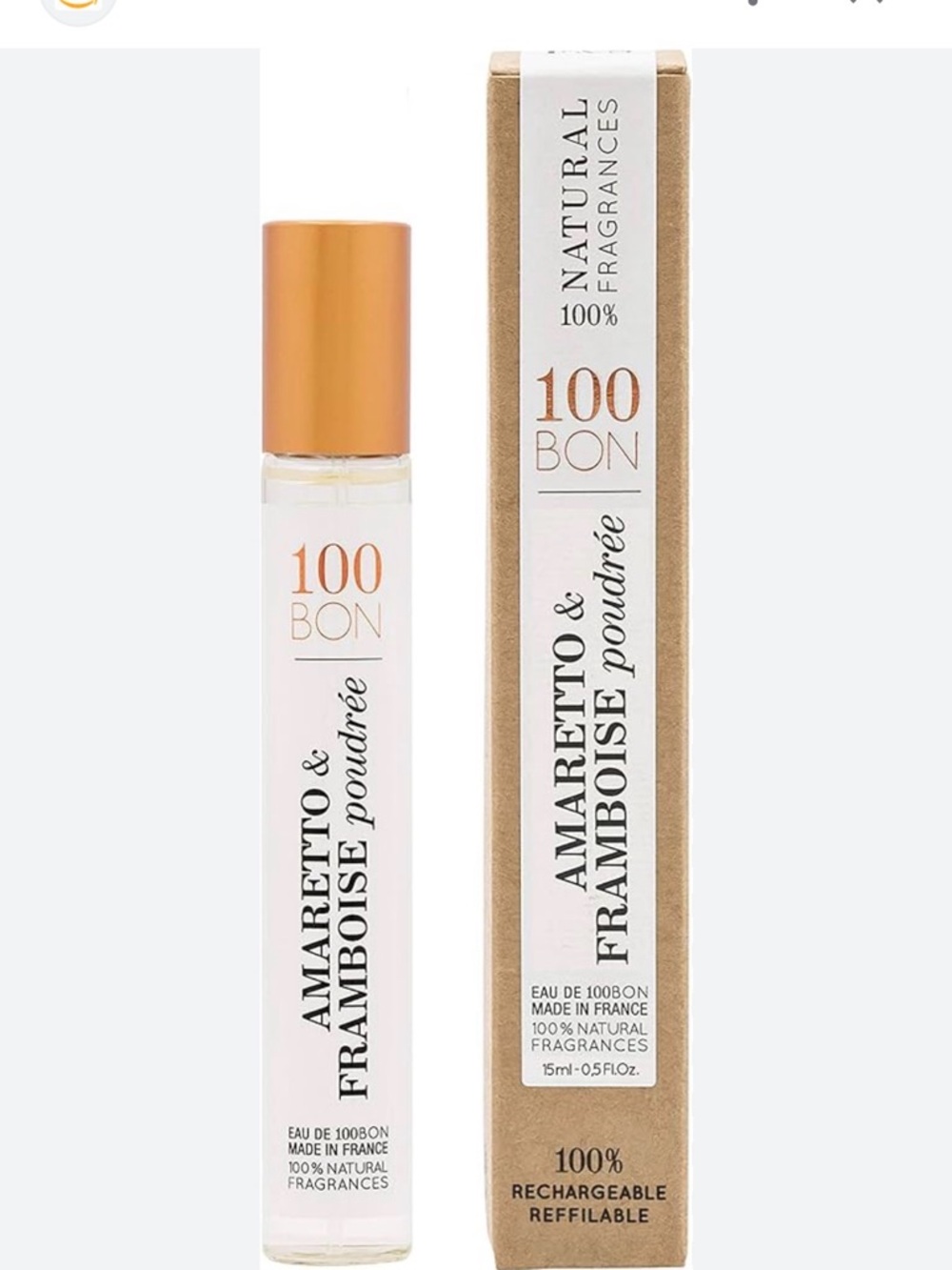 100 BON Amaretto & Framboise Poudrée New Travel Spray Unisex